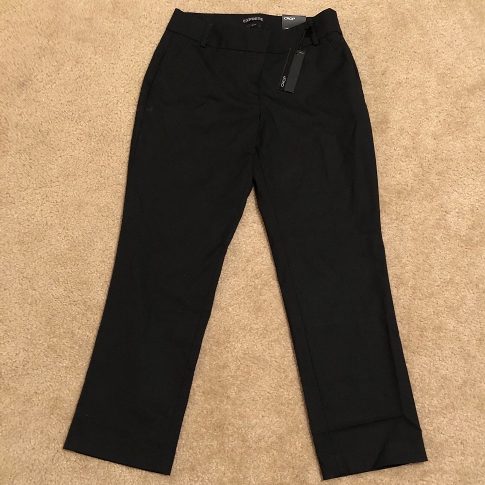 Express editor crop dress pants